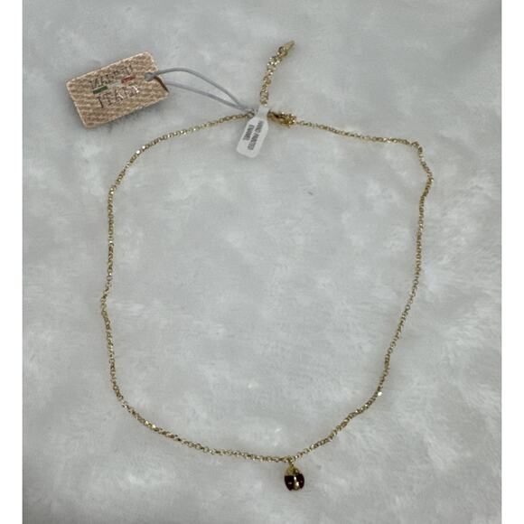 Mia Fiore Ladybug Necklace 18 kt. Gold Plated Sterling Silver 925 16"+2" Italy - Picture 11 of 12